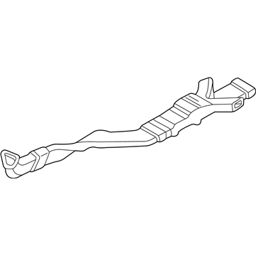 Dodge 55055983AB DUCT Tunnel Floor