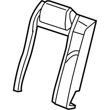 Chrysler 1YB82DX9AA COVER Rear Seat Back Right