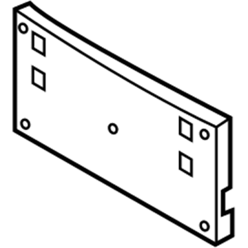 Ram 5YH28LXHAA BRACKET License Plate