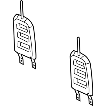 Ram 5JP991DVAB HEADREST Rear