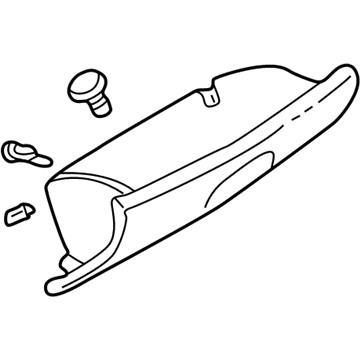 Chrysler MR791353 GLOVE BOX Instrument Panel
