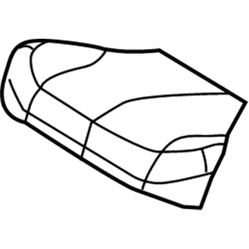 Chrysler 1FD571D5AA COVER Rear Seat Cushion