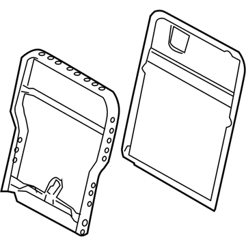 Chrysler 1BC361DVAA SEAT BACK Rear