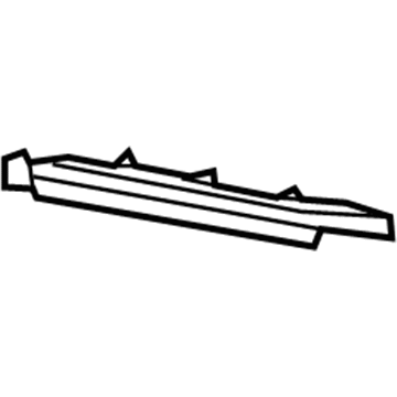 Mopar 68229138AB Bracket Fascia