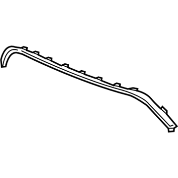 Chrysler 5SD33SZ0AD APPLIQUE Fascia