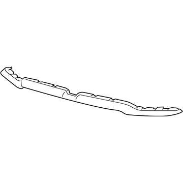 Ram 68293107AI APPLIQUE Grille Upper Includes Header Carrier