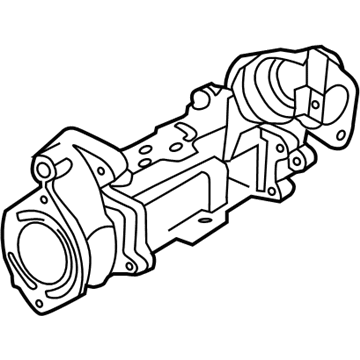 Jeep 68483334AA COOLER KIT EGR Valve