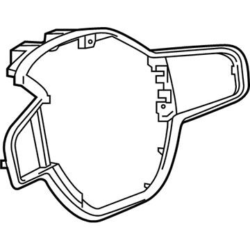 Ram 6TE66TR9AA BEZEL Steering Wheel