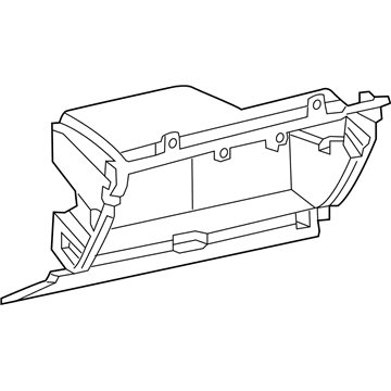 Ram 6MA98TX7AI GLOVE BOX Instrument Panel