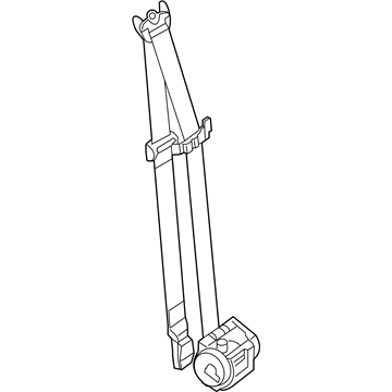 Dodge Dart Seat Belt - 1SV73DX9AA