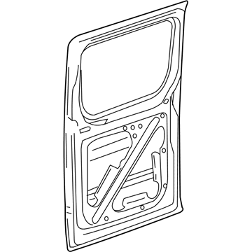 Dodge 68010123AA DOOR Side Cargo