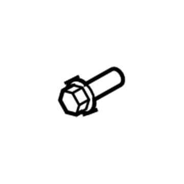 Chrysler 1101A022 BOLT [M14X1.5X62]