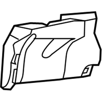 Ram 68185153AA BRACKET Roof Absorber Left