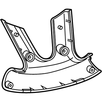 Dodge 5RB85NCCAA BEZEL Steering Wheel