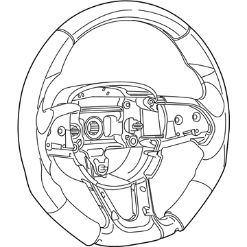 Dodge Steering Wheel - 5XR411X9AA