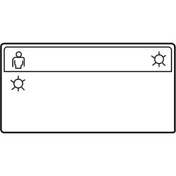 Ram 68282268AA LABEL Coolant Warning