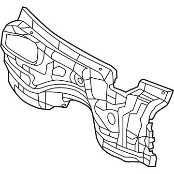 Dodge 68250497AB SILENCER Dash Panel Inner, Cabin
