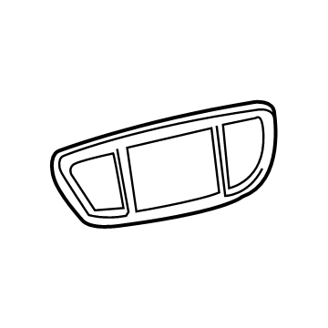 Chrysler 6FV63DX8AC BEZEL Instrument Panel Center