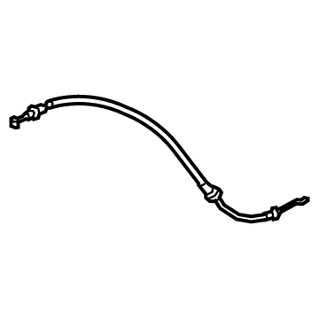Jeep 68301927AA CABLE Inside Lock Cable Front Door