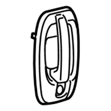 Ram 5RJ95JXWAB HANDLE Exterior Door
