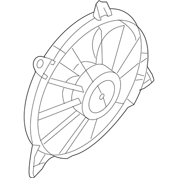 Dodge Journey Engine Cooling Fan - 68057237AA