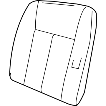 Dodge 1FX821D5AA BACK Front Seat