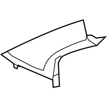 Jeep 1LL88DW1AB MOLDING Windshield Garnish