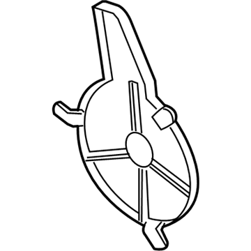 Chrysler MR958619 COVER Condenser