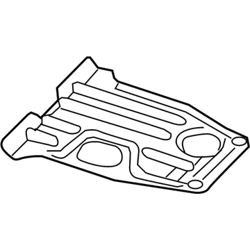 Dodge 52124603AD SKID PLATE Front