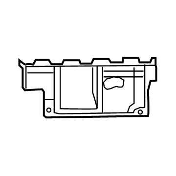 Ram 68402090AA COVER Storage Bin Latch