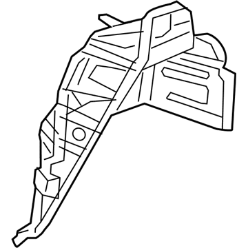 Mopar 68432800AA Wheelhouse Rear Inner