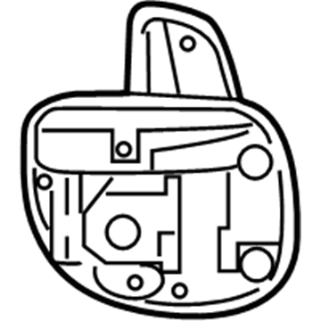 Dodge 5RP88DX9AC SWITCH Paddle Up Right