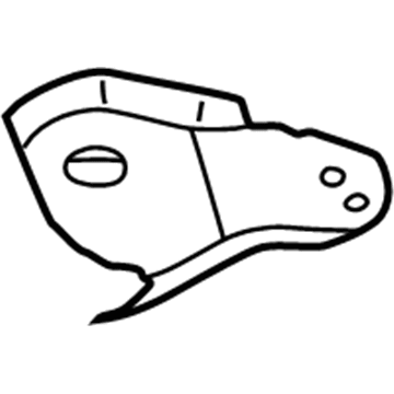 Jeep 53013097AA BRACKET Vapor Canister