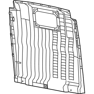 Ram 5LF92LWRAA PANEL Cab Back Trim