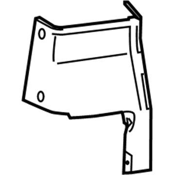 Ram 5LL64JXWAB MOLDING B Pillar Lower