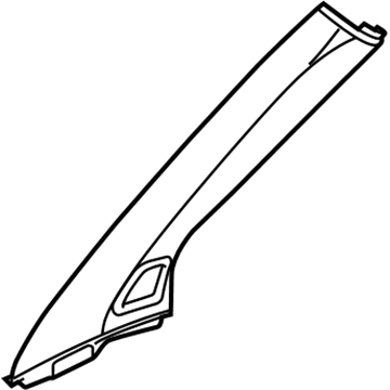 Ram 6DA64LA6AD MOLDING A PILLAR