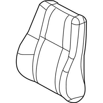 Jeep 1PZ40XDVAA COVER Front Seat Back