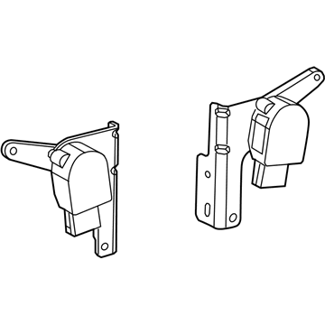 Ram 68270709AA SENSOR Ride Height Includes Linkage