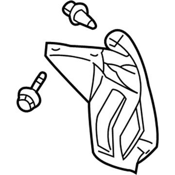 Dodge MR566296 SHIELD Splash