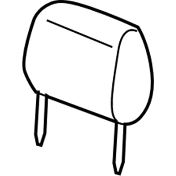 Ram 6MG76LA8AA HEADREST Front