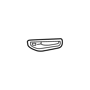 Ram 68335957AB BEZEL KIT Fog Lamp