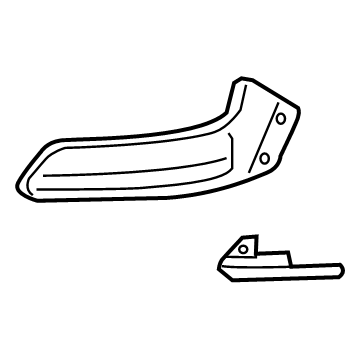 Ram 68404170AA PANEL Filler Primed Includes Clips