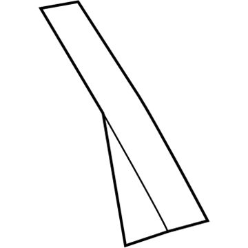Mopar 57010448AJ Applique C Pillar