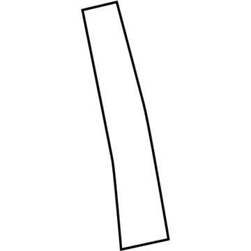 Mopar 57010446AN Applique B Pillar Rear