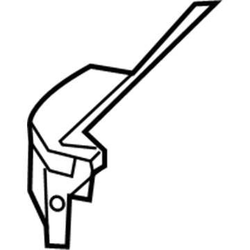 Chrysler 1BQ98XDVAA MOLDING B Pillar