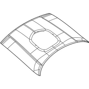 Dodge 68261379AD HOOD