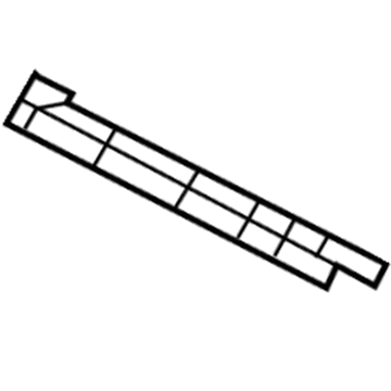 Chrysler 68026916AA PANEL Folding Top Trim