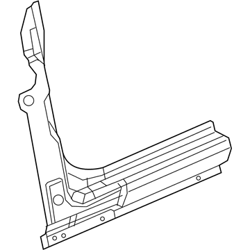 Jeep 68302715AB PANEL Body Side Aperture Front