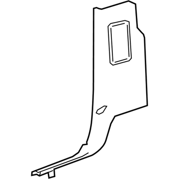 Ram 1DX52HL1AB PANEL B Pillar Lower Trim