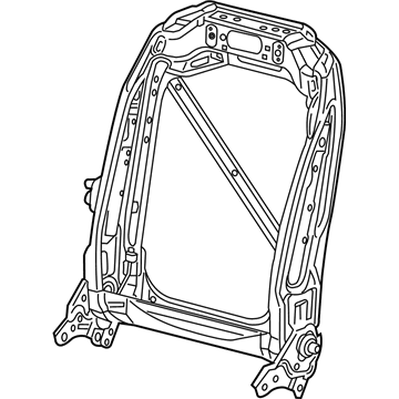 Chrysler 68404578AA FRAME Front Seat Back